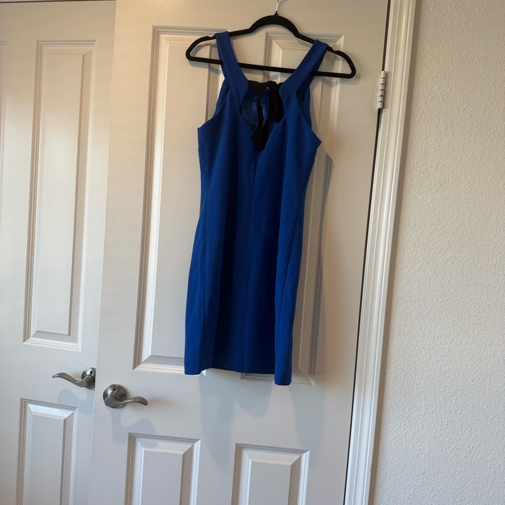 Forever 21 Royal Blue Mini Dress - Picture 4 of 8